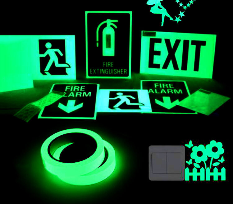 folia lumi świecąca w nocy